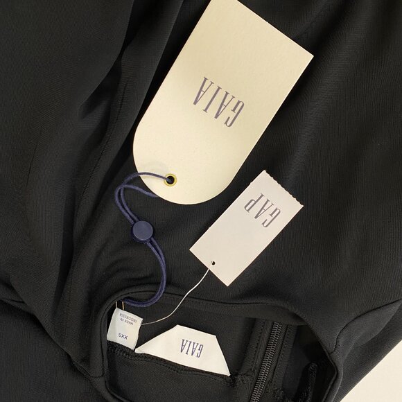 GAP x CULT GAIA Black Jersey Cut-out Maxi Dress - Picture 9 of 9